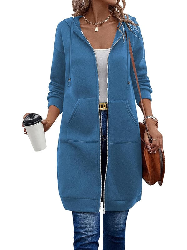 Sweat zippé confortable pour femme, idéal automne/hiver. Style décontracté, parfait pour le voyage.