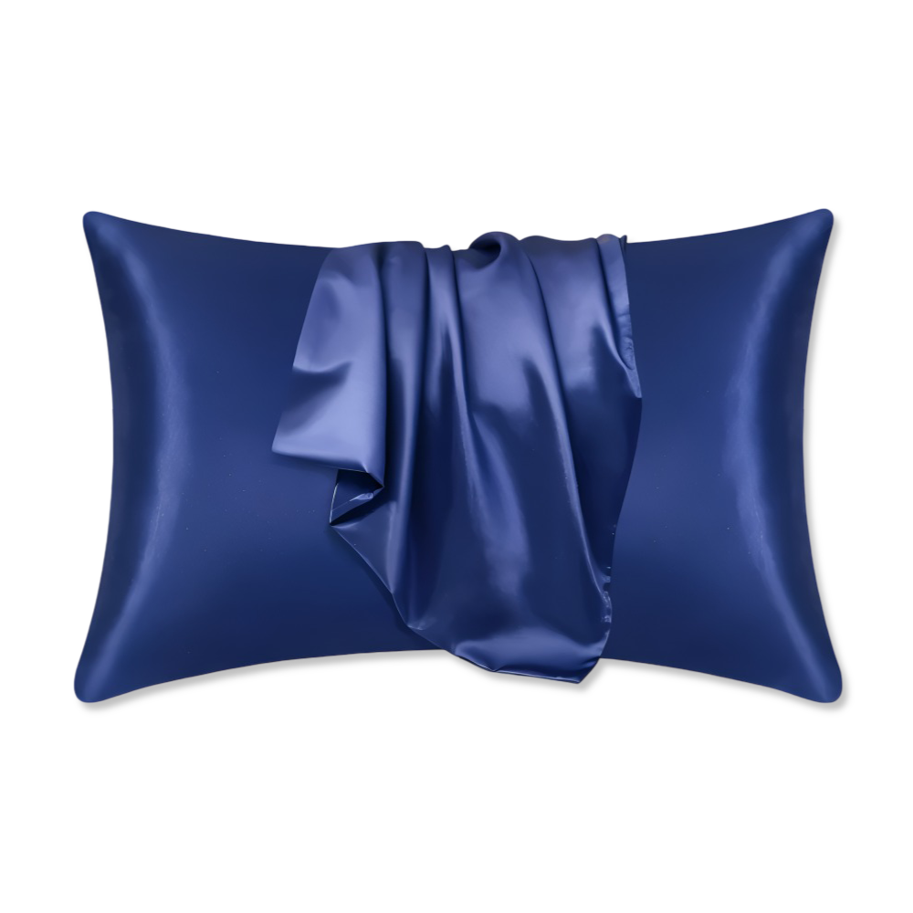 Taie d'oreiller unie en polyester, allie simplicité et élégance à votre chambre.