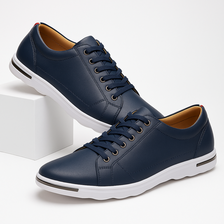Tige respirante des chaussures Isidro homme, conçue pour un confort durable et une excellente aération.