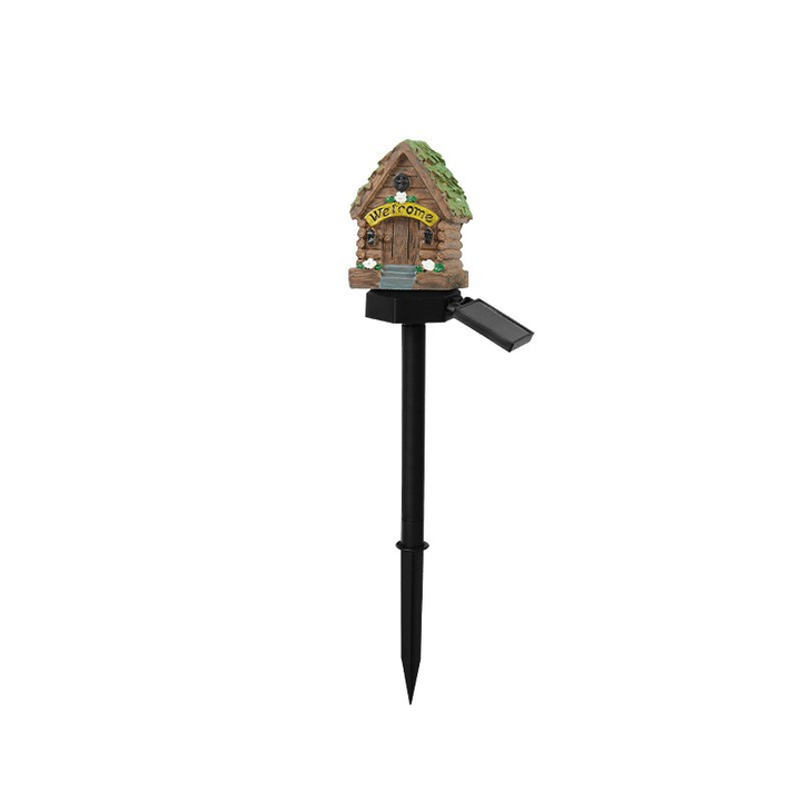 Illuminez votre jardin avec cette lampe solaire champignon, éclairage LED décoratif et écologique pour l'extérieur.