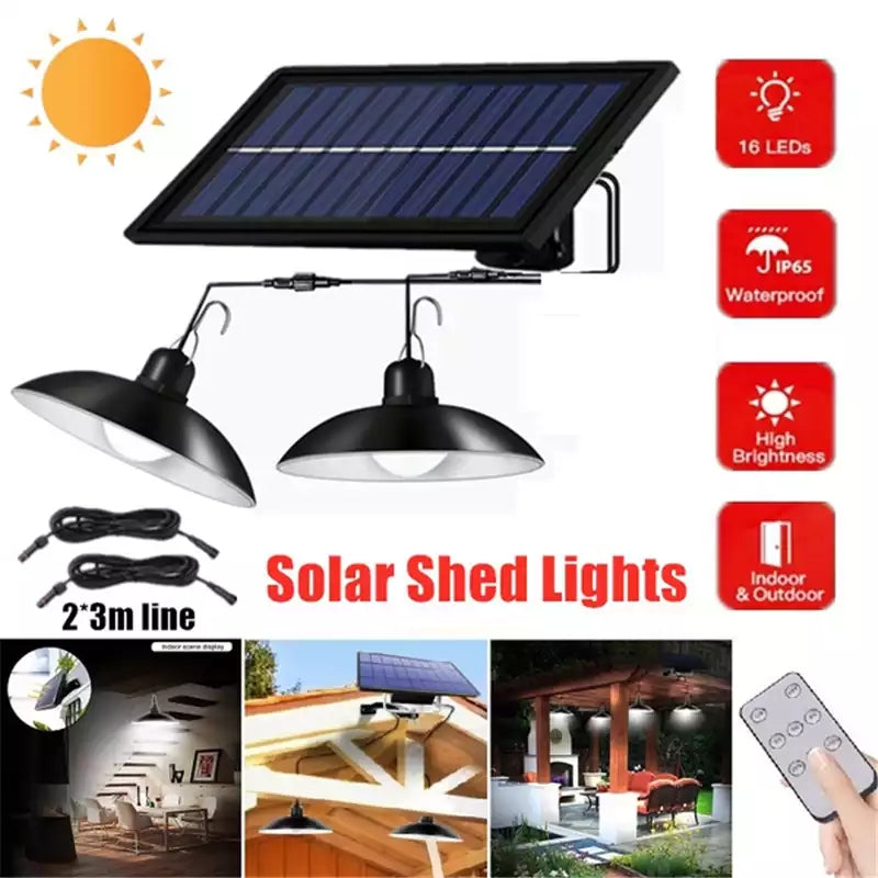 Lumière LED solaire sans fil et portable, dotée d'une télécommande pour une utilisation polyvalente.