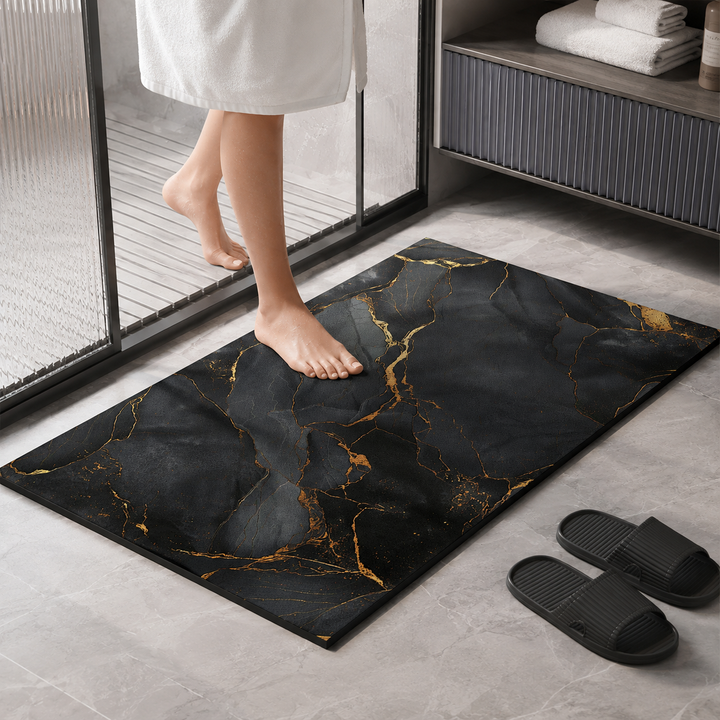 Tapis de cuisine DuraMat confortable. Réduit la fatigue et sécurise le sol, idéal pour vos moments culinaires.