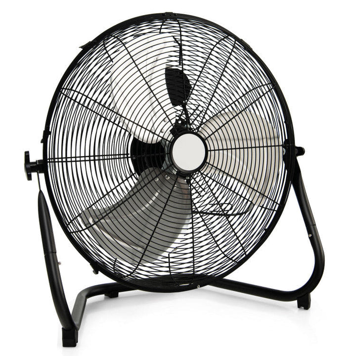 Ventilateur de sol industriel haute performance 20 pouces pour un refroidissement puissant et durable.