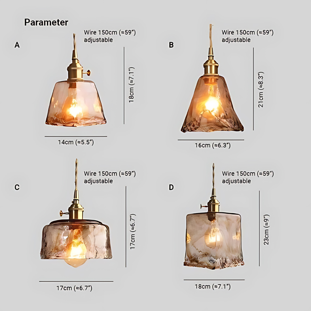 Suspension LED rétro pour salon. Crée une ambiance chaleureuse et lumineuse dans votre espace de vie.