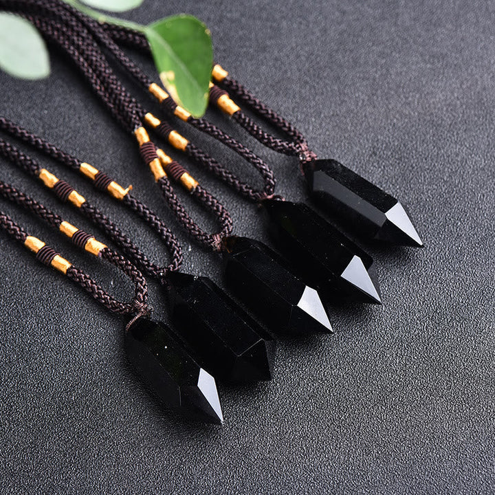 Bijou femme améthyste naturelle, pendentif hexagonal, pour bien-être et équilibre.