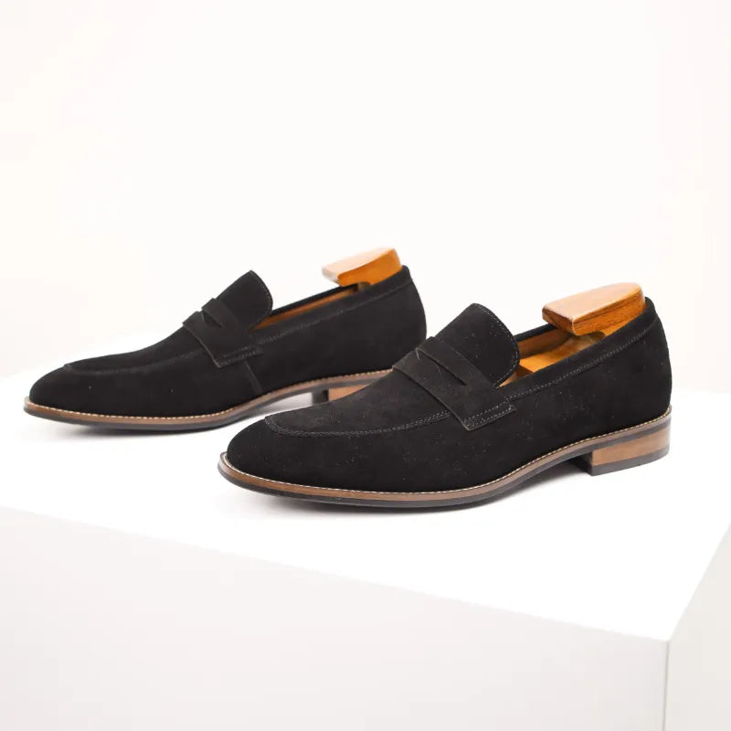 Chaussure derby homme marron, confort et élégance quotidienne. Style casual, disponible en grandes pointures.