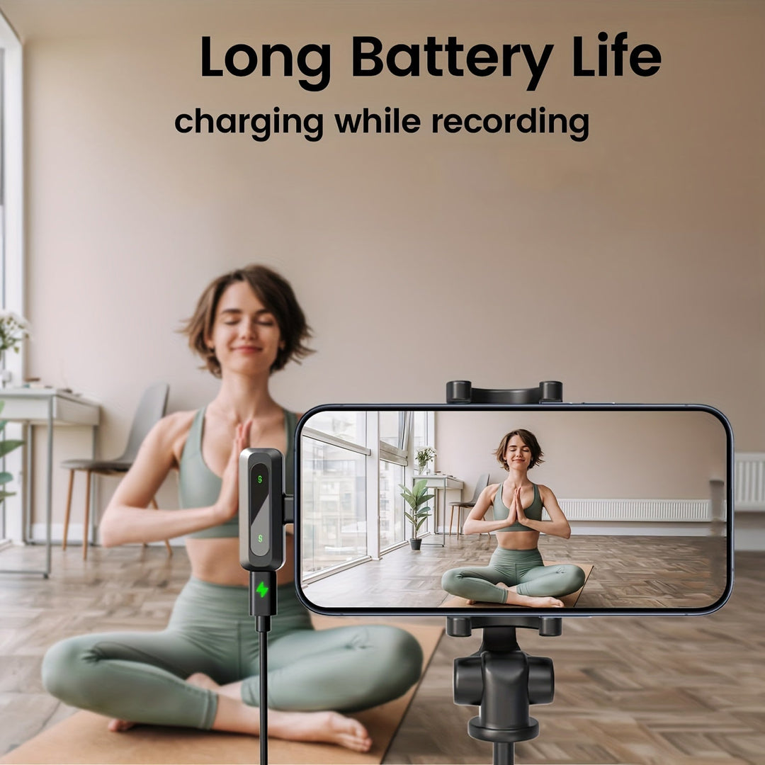 Accessoire audio SoundClip : micro lavalier sans fil pour vloggers et podcasteurs.