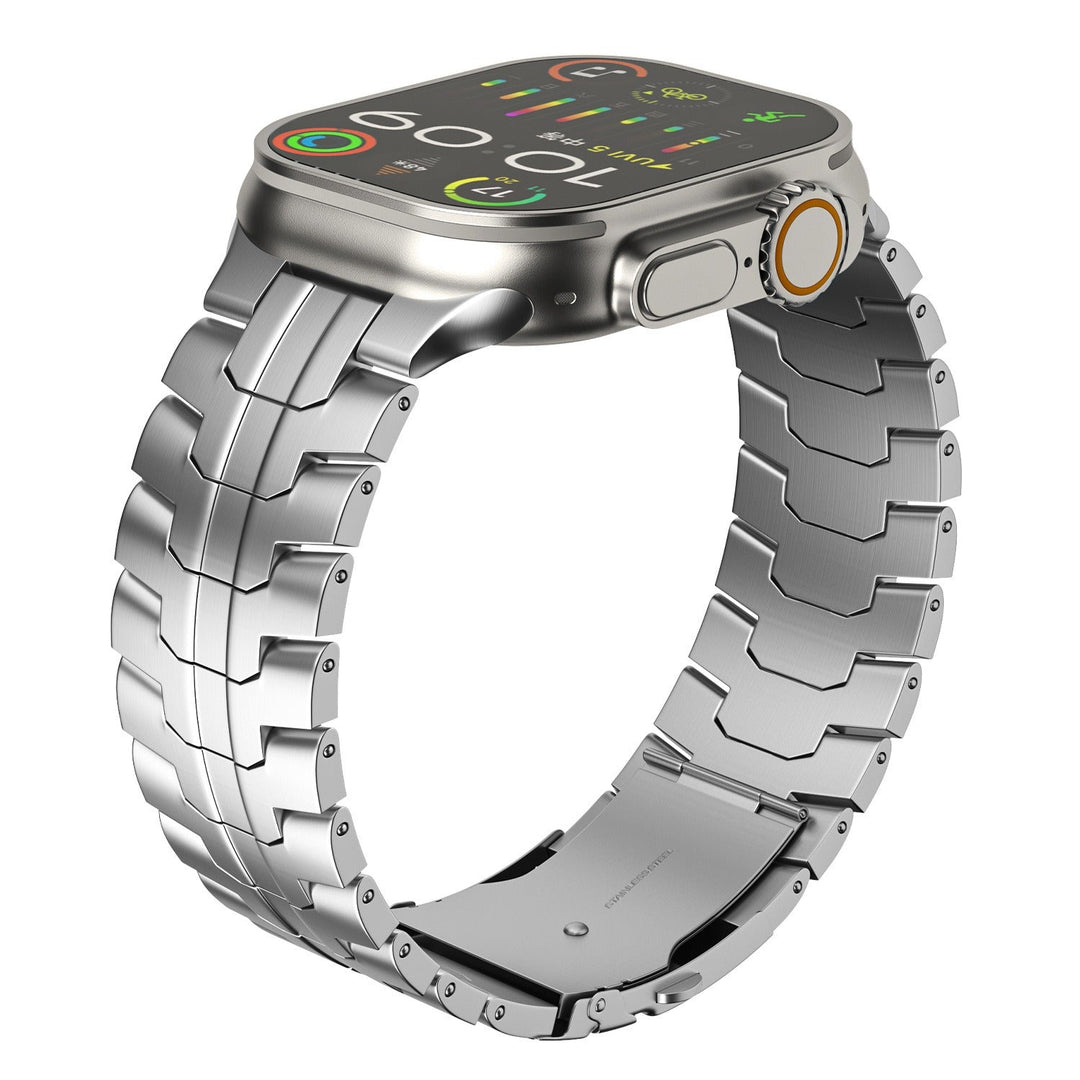 Bracelet de montre unisexe en titane, durable et élégant, parfait pour montres connectées.