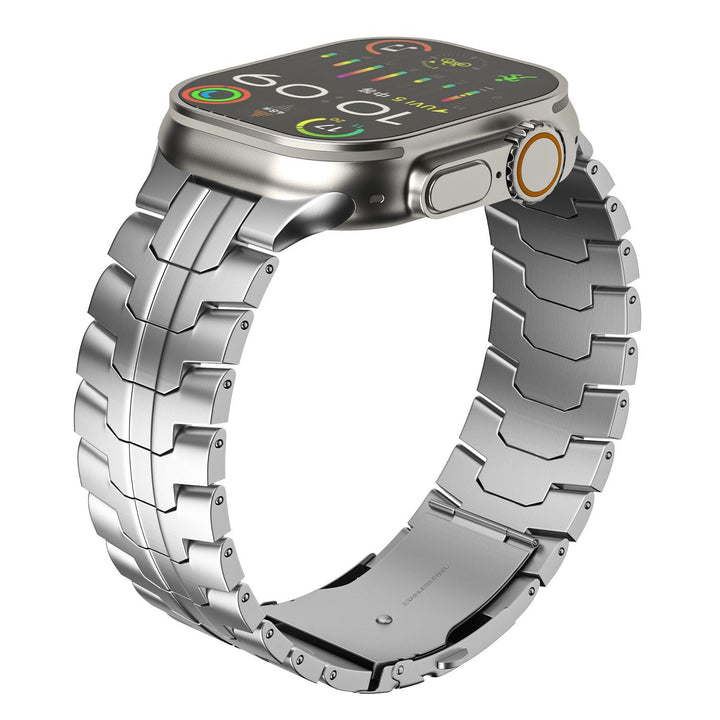 Bracelet de montre unisexe en titane, durable et élégant, parfait pour montres connectées.