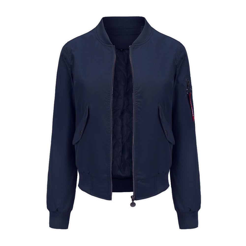 Élégant blouson veste femme léger, parfait pour un confort quotidien et un style urbain en mi-saison.