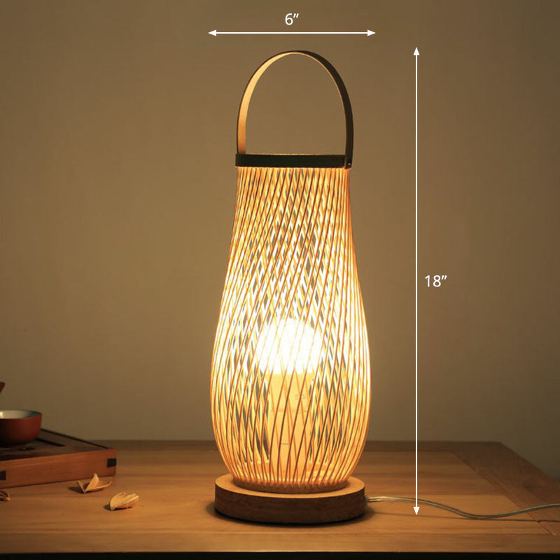 Lampe de nuit contemporaine, style scandinave, parfaite pour une chambre sereine.