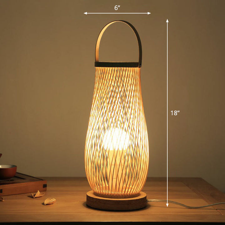 Lampe de nuit contemporaine, style scandinave, parfaite pour une chambre sereine.