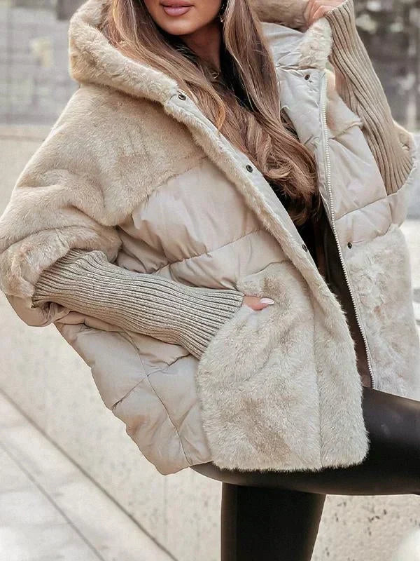 Veste matelassée femme chaude et tendance, coupe moderne, parfaite pour températures hivernales.