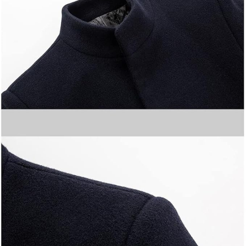Manteau homme Alex, veste longue élégante et chaude pour l'hiver, essentielle pour la mode masculine classique.