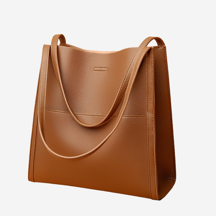 Sac à main chic et moderne en cuir PU souple pour femme, complète votre tenue quotidienne.