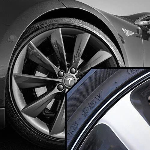Installation facile: protecteur de jante de voiture en caoutchouc flexible, protection universelle des jantes.