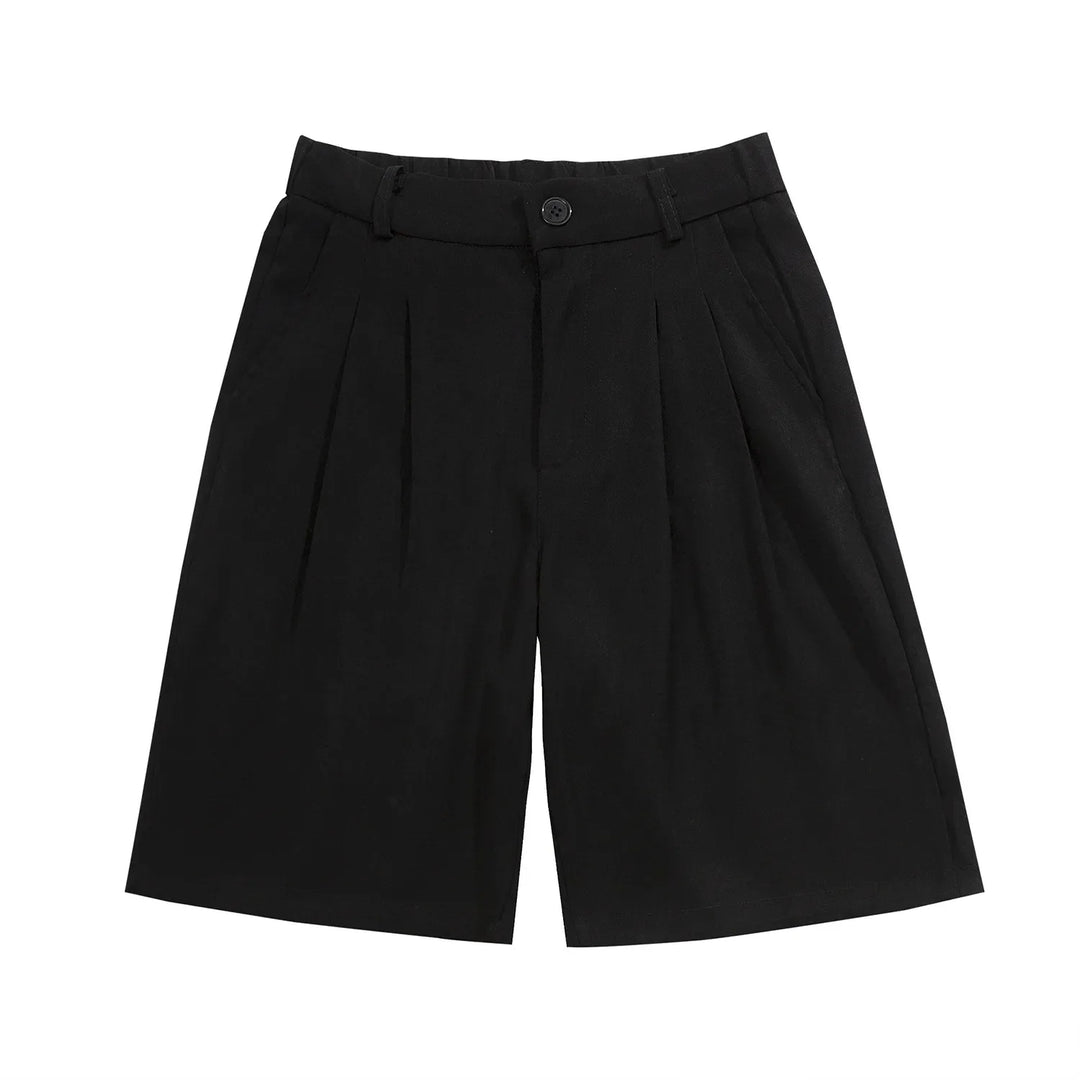 Pantalon de tailleur décontracté homme avec pinces. Confortable et élégant, ce vêtement est polyvalent pour l'été.