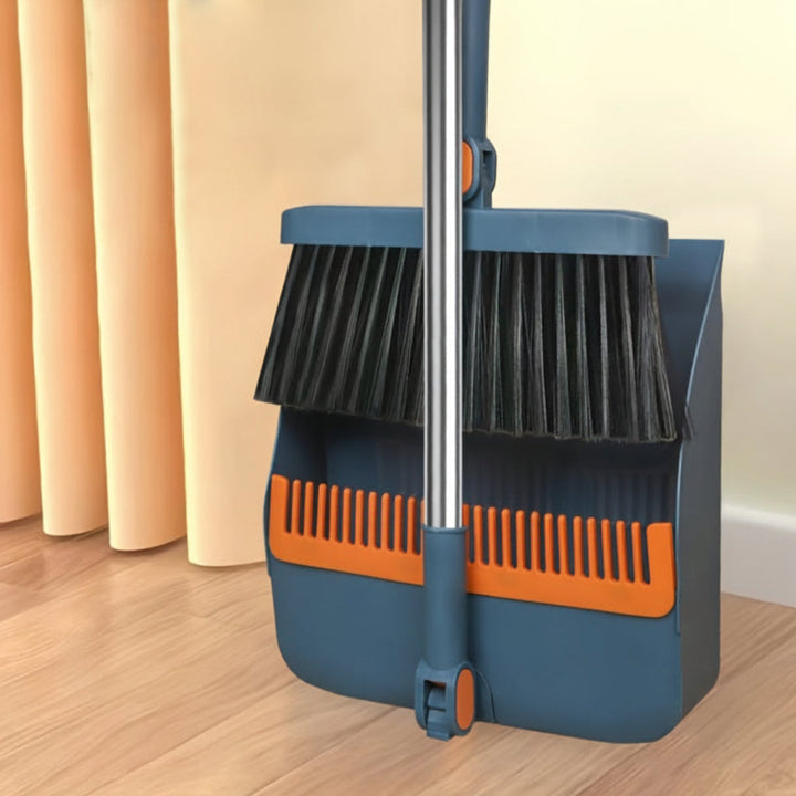 Facilitez votre ménage avec ce balai et pelle à poussière ergonomiques pour une propreté impeccable de la maison.