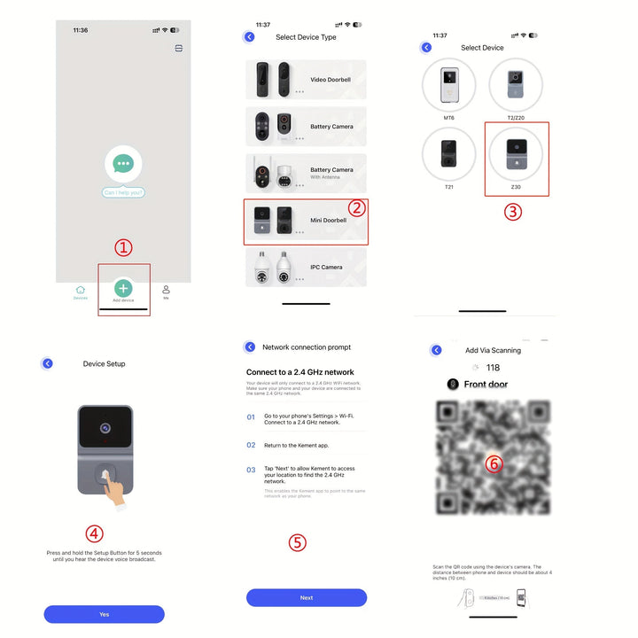 Sonnette intelligente VisioBell: vidéo HD, audio bidirectionnel, vision nocturne, pour une maison connectée sécurisée.