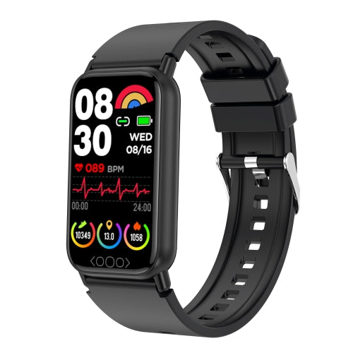 Montre connectée unisexe avec suivi complet de la santé: fréquence cardiaque, ECG, glycémie. Bien-être et technologie.