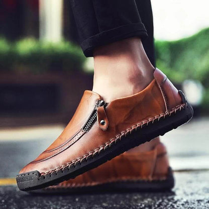 Herr Loafers: Läder, Slip-on, Bekväm