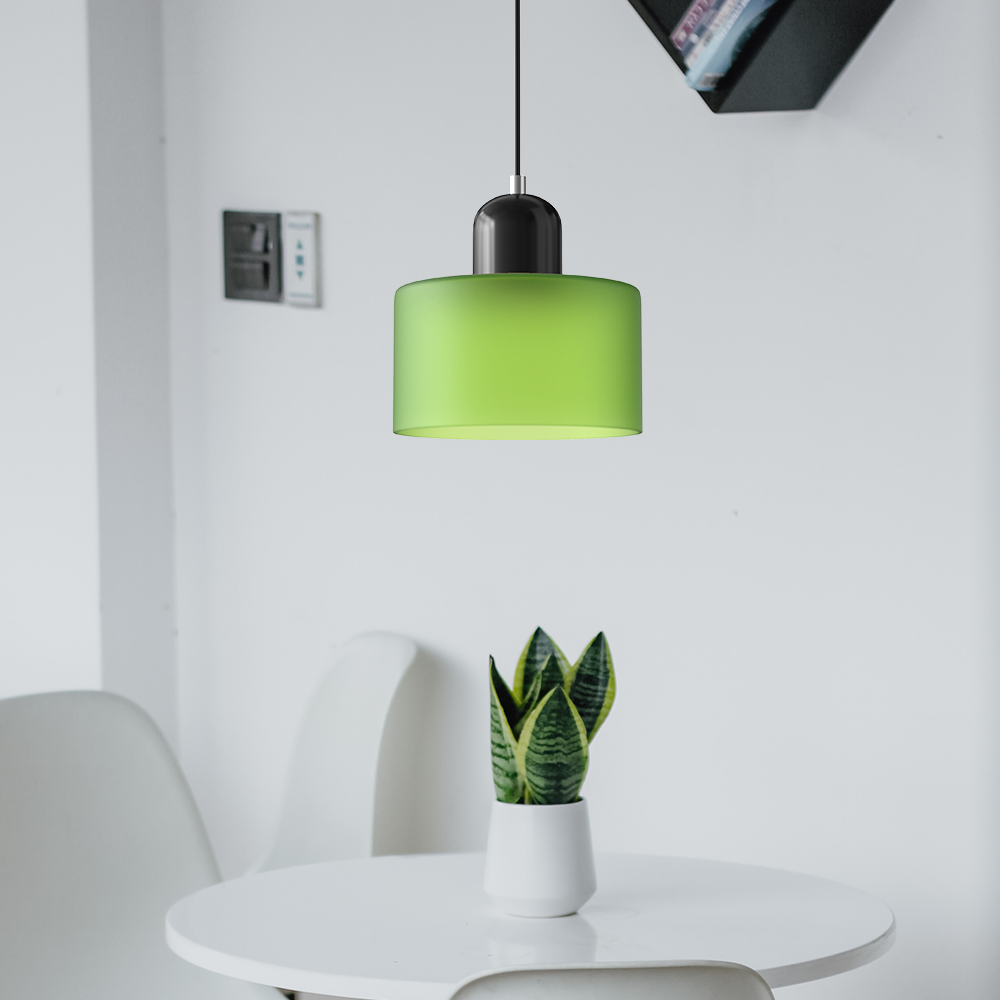 Suspension Lumisio style Bauhaus, décoration lumineuse moderne pour salle à manger.