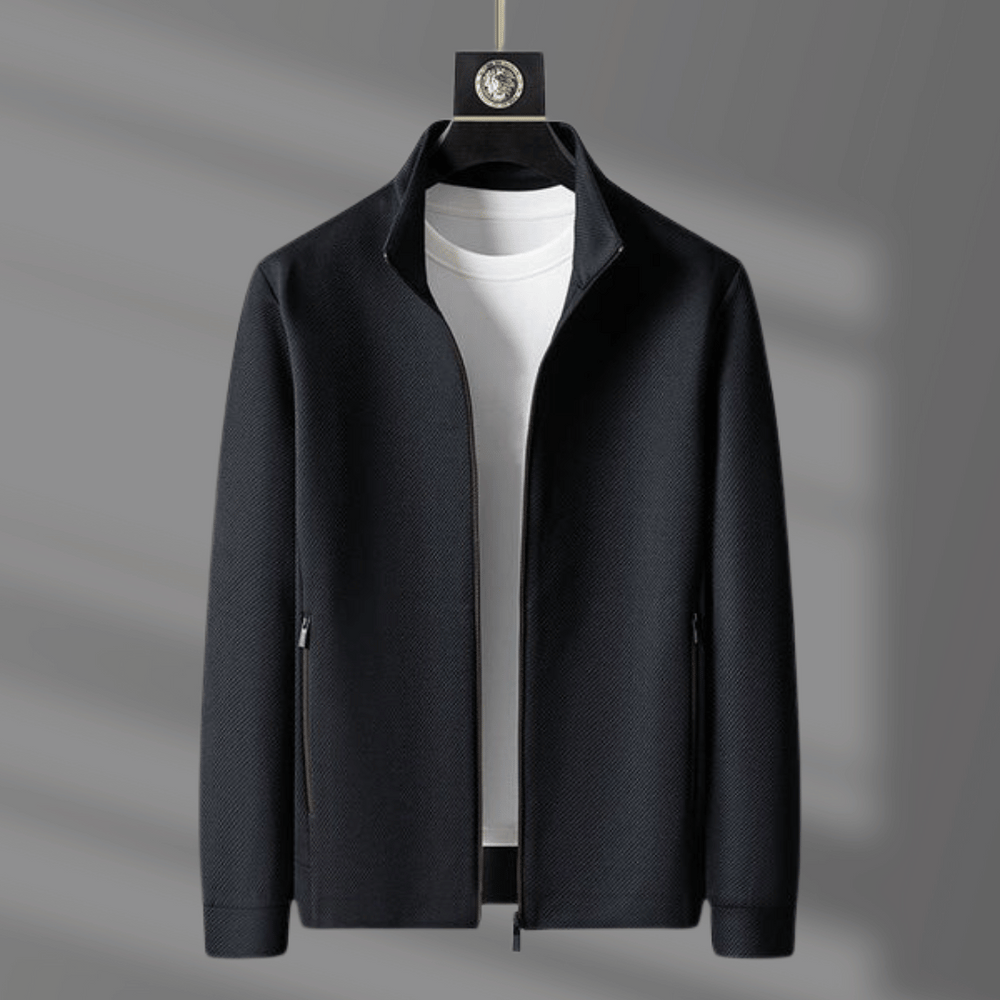 Haut de survêtement MotionLine Premium homme, veste zippée confortable, parfait pour sport, détente ou gym.