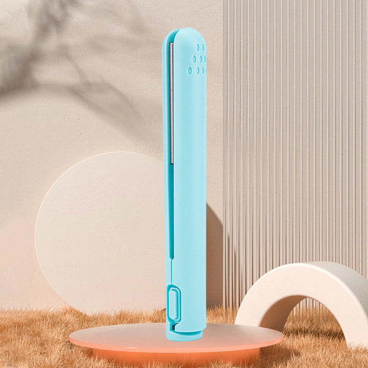 Beauté des cheveux: mini fer à lisser USB, parfait pour des boucles ou un lissage rapide et précis.