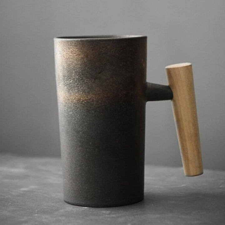 Tasse céramique nordique apaisante pour latte, ajoute une touche terreuse et moderne à votre cuisine et déco.