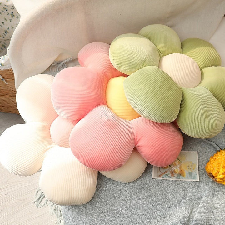 Coussin décoratif fleur 40cm, en velours de qualité supérieure. Crée une ambiance chaleureuse maison.