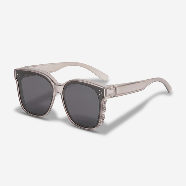 Lunettes de soleil à clipser anti-éblouissement, parfaites pour la conduite. Vision claire, polarisées UV400.