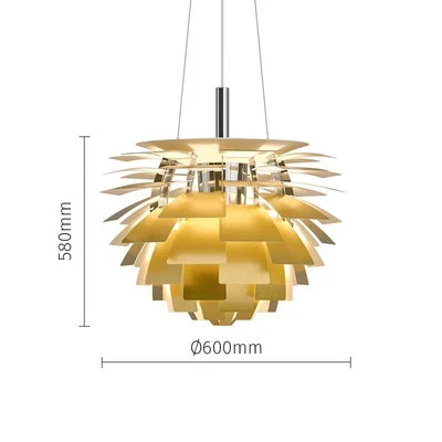 Suspension design Artichaut, éclairage contemporain qui apporte élégance et modernité à votre intérieur.