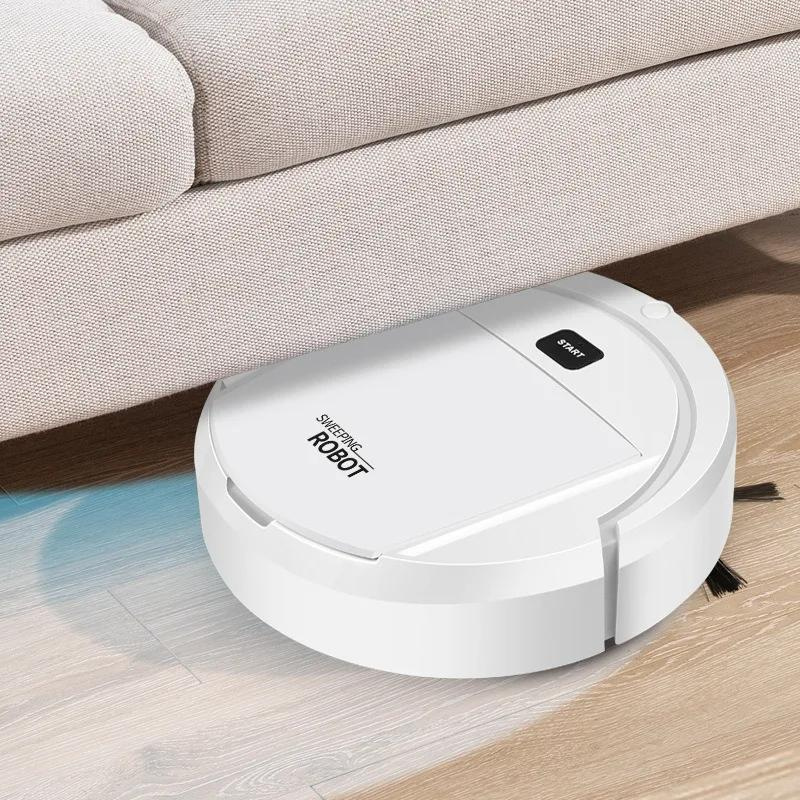 Aspirateur robot 3-en-1 autonome: aspire, balaie et lave vos sols. Technologie SmartClean avancée.