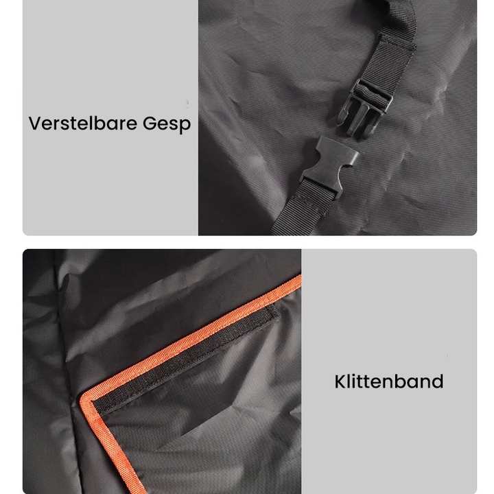 Couverture de coffre pour chien, imperméable et antidérapante. Parfaite pour protéger votre voiture lors des déplacements.