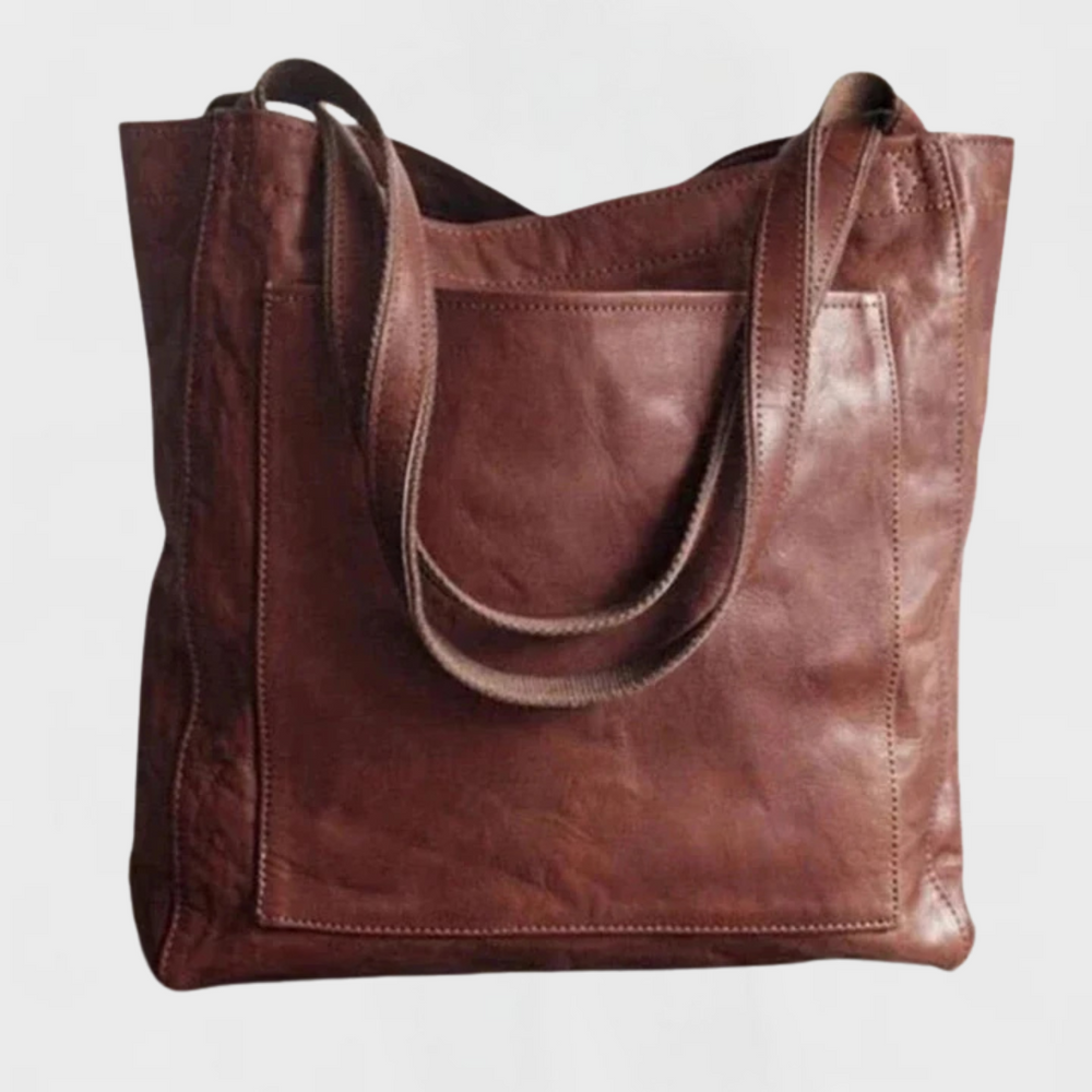 Sac à main bandoulière femme en similicuir PU texturé beige, chic et pratique pour vos essentiels.