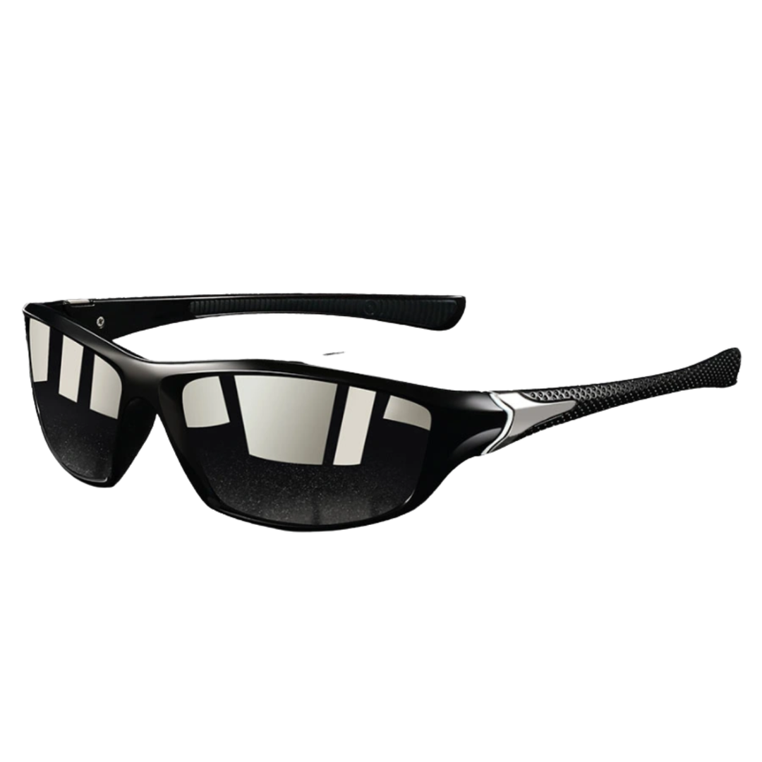 Accessoire mode indispensable : lunettes soleil polarisées hommes avec verres couleurs et protection UV400. Légères.
