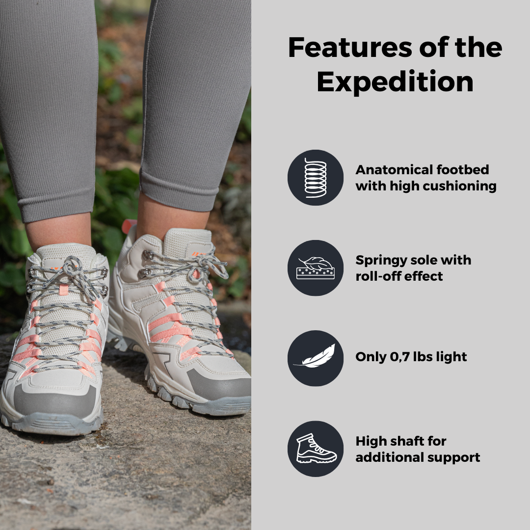 Chaussures outdoor femme imperméables, conçues pour l'aventure et le confort.