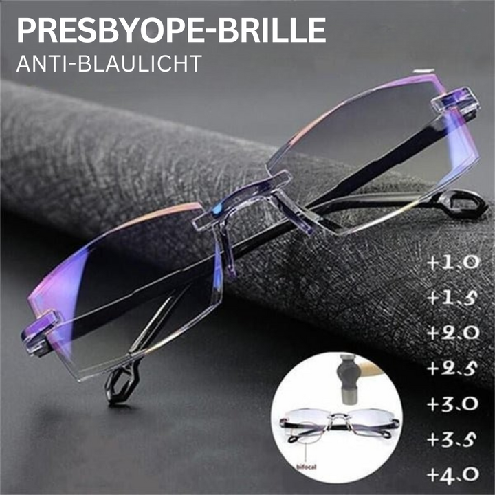 Lunettes de vue unisexe mode, multifocales et anti-lumière bleue. Accessoire essentiel pour protection oculaire.