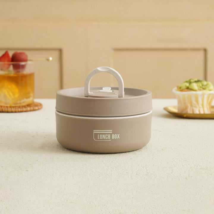 Lunchbox isotherme multicouche, garde votre alimentation fraîche pour un pique-nique réussi.