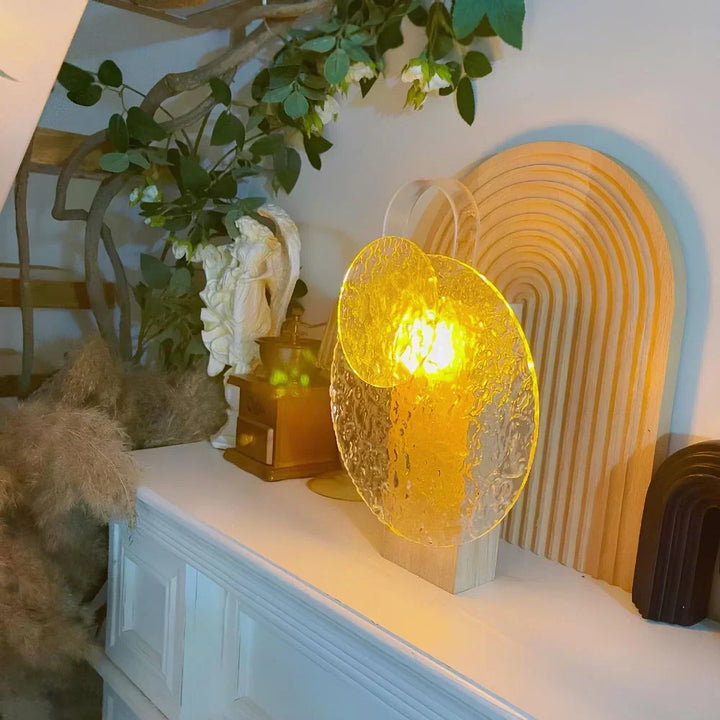 Veilleuse projecteur coucher de soleil sans fil et réglable, idéale pour une lumière douce et une relaxation nocturne.