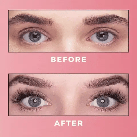 Cils magnétiques naturels, légers pour un maquillage des yeux confortable et un regard sublime.