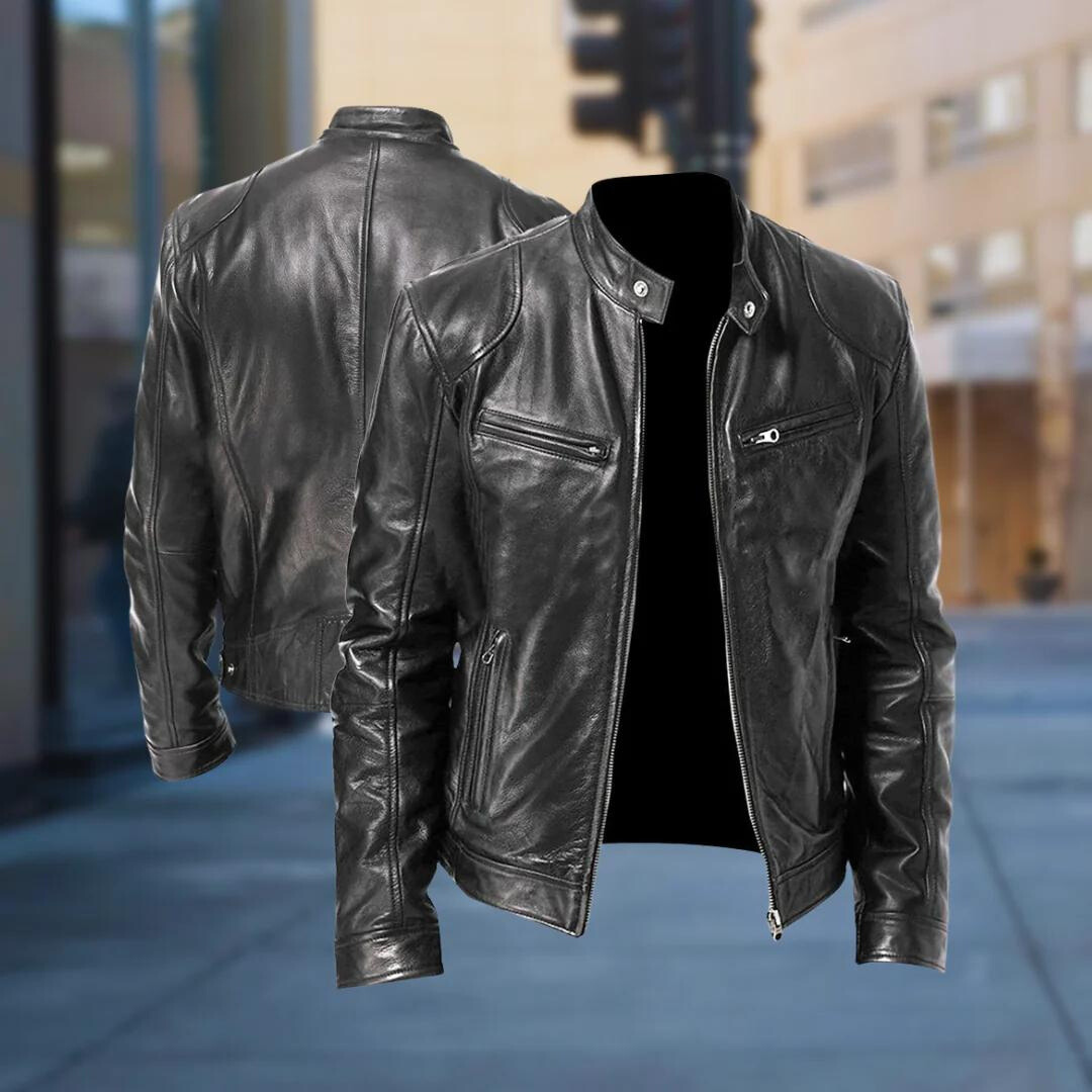 Blouson homme moderne et élégant, conçu pour le confort en automne et hiver. Veste durable, style chic.
