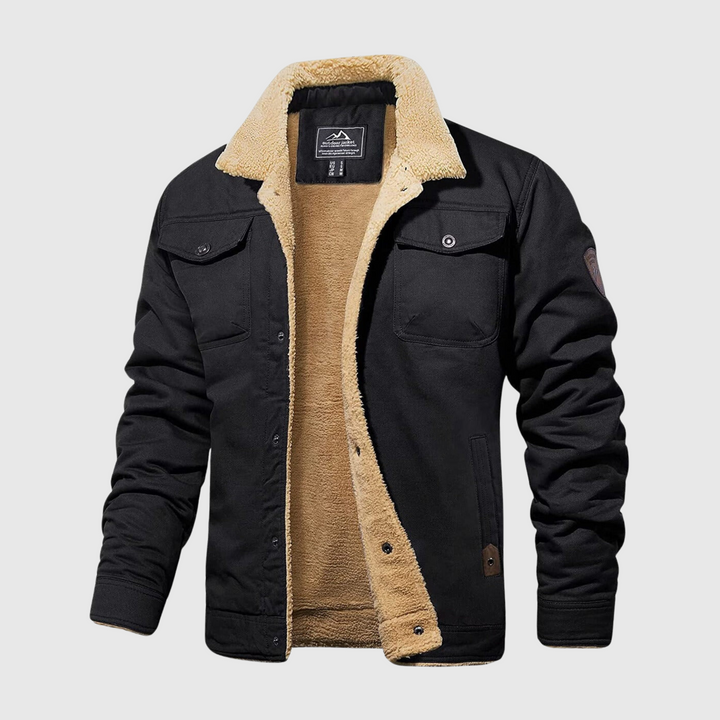 Veste bombardier matelassée homme élégante. Idéale pour un style hivernal décontracté, chaud et confortable.