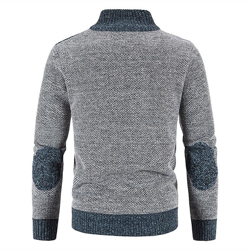 Gilet homme en pure laine avec zip, offrant chaleur et confort exceptionnels. Idéal pour l'hiver et le froid.