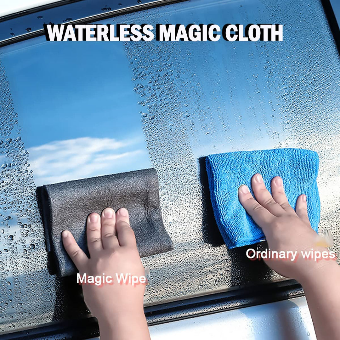 Chiffon microfibre écologique idéal pour vitres et miroirs, garantissant un éclat sans aucune trace.