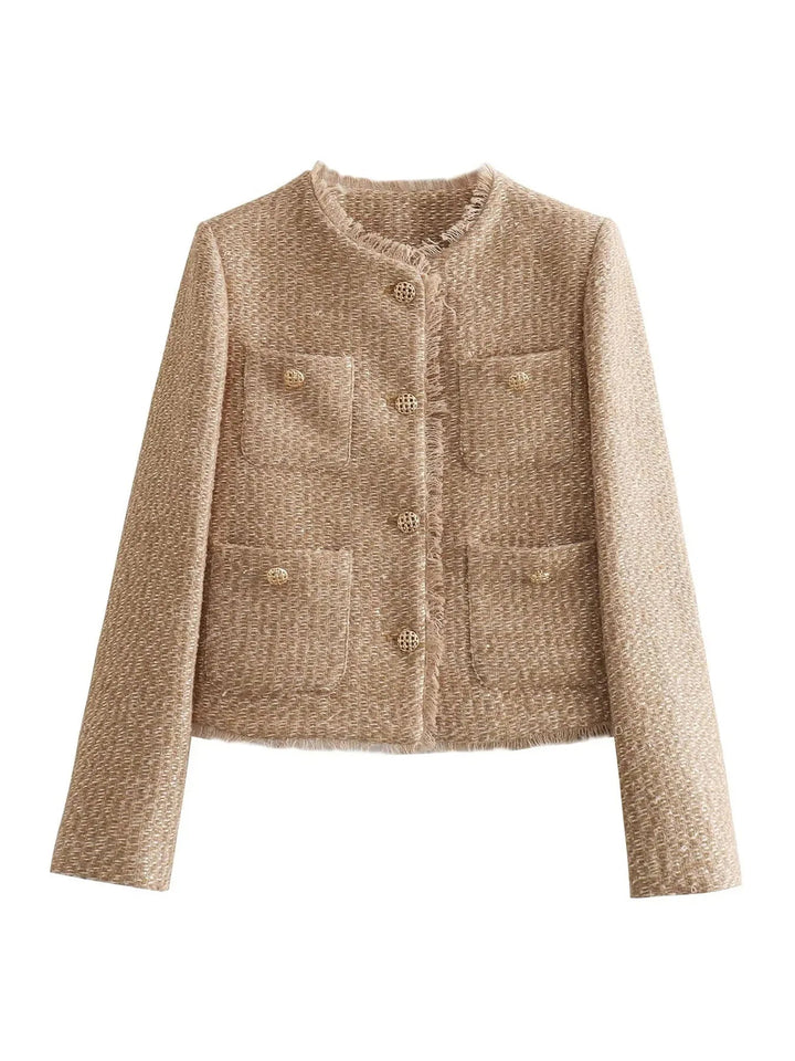 Dos de veste femme élégante, coupe flatteuse et moderne. Idéale pour un style chic et polyvalent au quotidien.