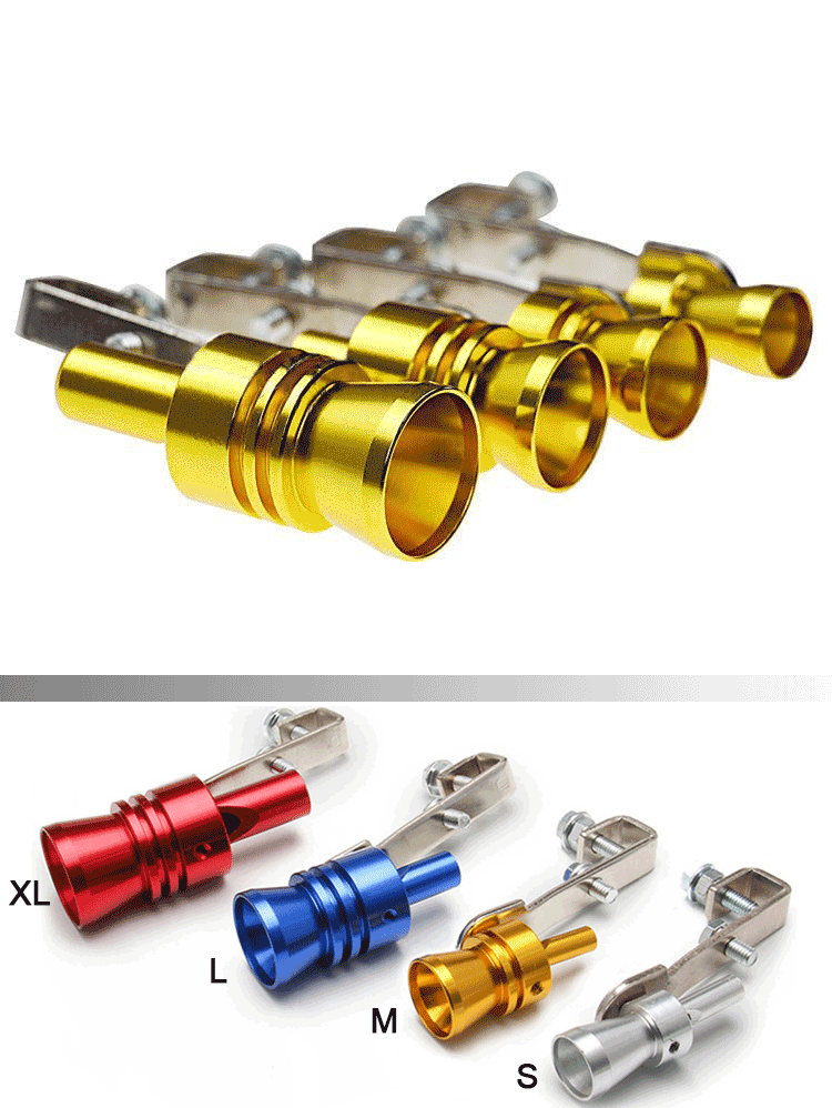 Amplificateur son échappement RevVox en alliage robuste. Son sportif type turbo pour auto et moto.