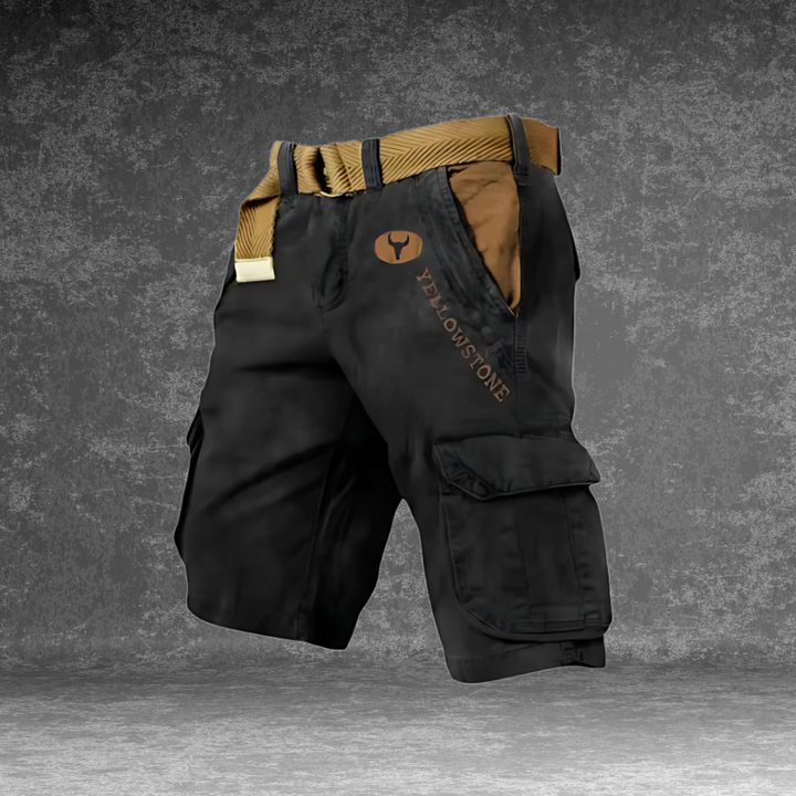 Short cargo homme confortable pour l'été, idéal pour les loisirs et l'extérieur.