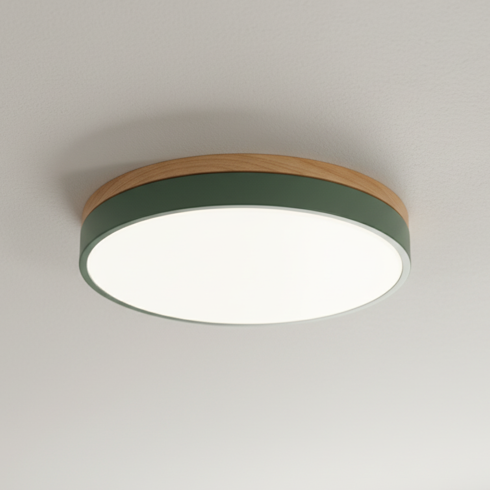 Plafonnier LED Horizon ultra-mince, éclairage moderne pour cuisine, salon ou chambre.