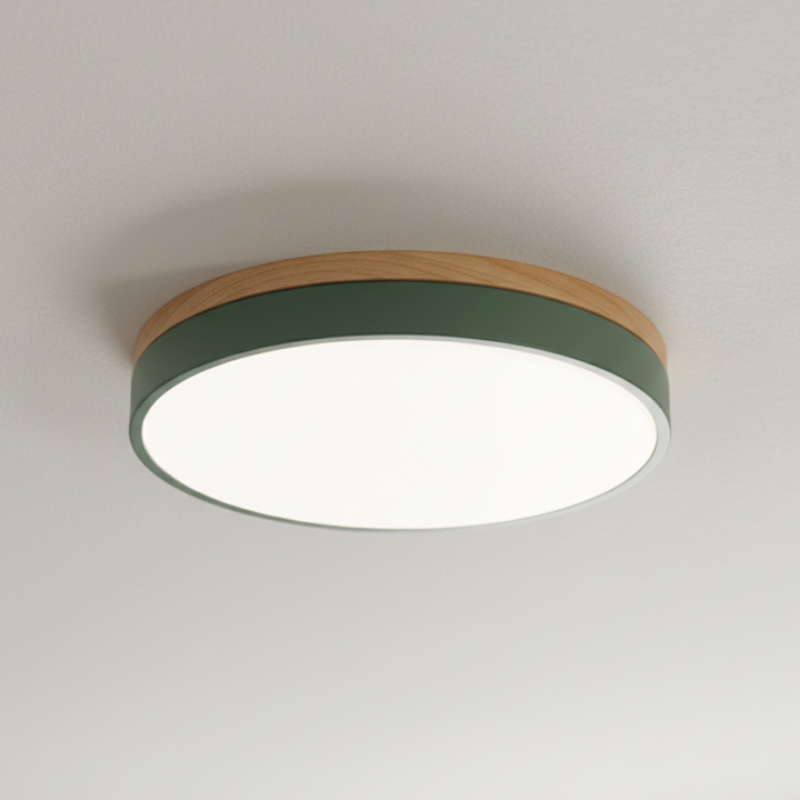Plafonnier LED Horizon ultra-mince, éclairage moderne pour cuisine, salon ou chambre.
